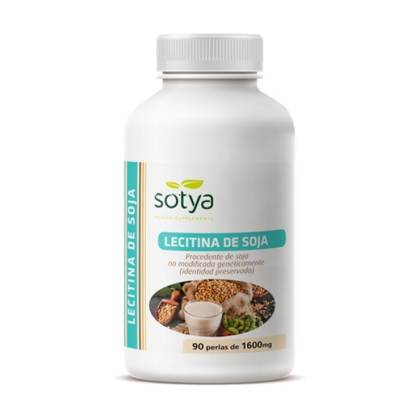 LECITINA DE SOJA 1600MG - 90 PERLAS
