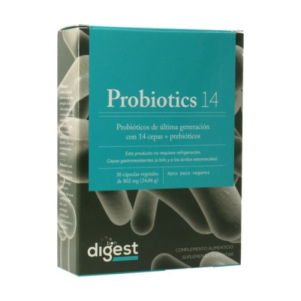 PROBIOTICS 14 - 30 CÁPSULAS