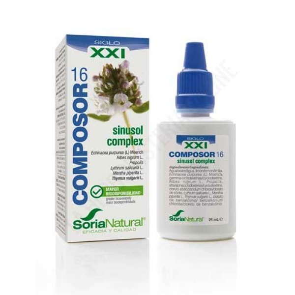 COMPOSOR 16 SINUSOL - 25ML