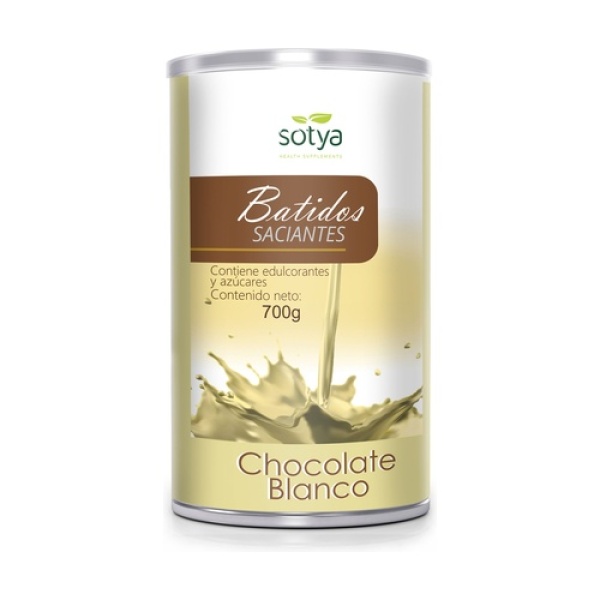 BATIDO SACIANTE SABOR CHOCOLATE BLANCO - 700 GRAMOS