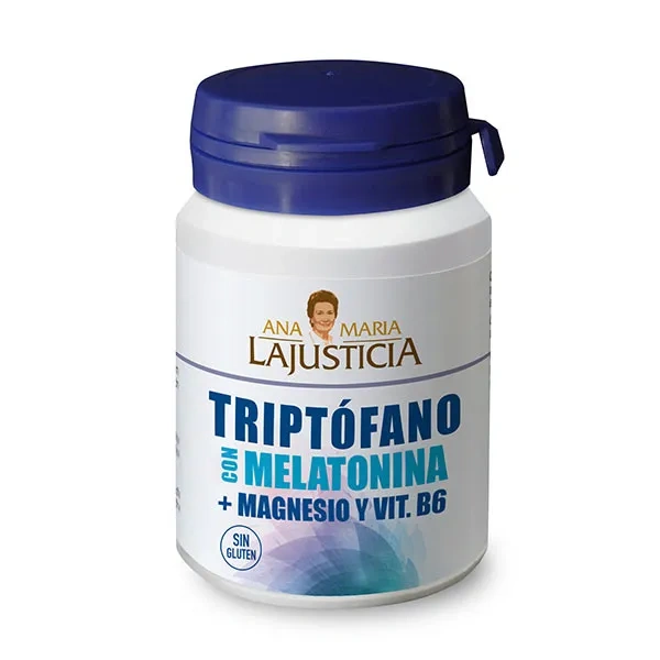TRIPTÓFANO CON MELATONINA+MAGNESIO Y B6 - 60 CÁPSULAS
