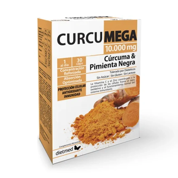 CURCUMEGA MAX 10.000MG - 30 CÁPSULAS