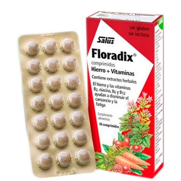 FLORADIX HIERRO Y VITAMINAS - 84 COMPRIMIDOS