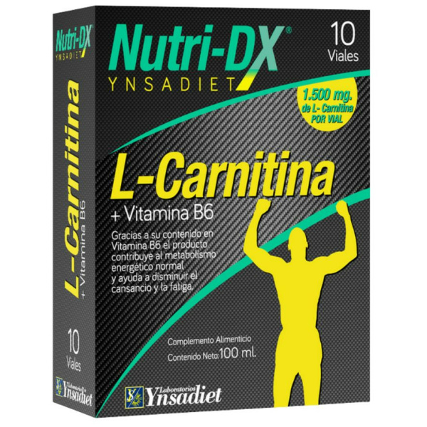 L-CARNITINA NUTRI-DX - 10 AMPOLLAS