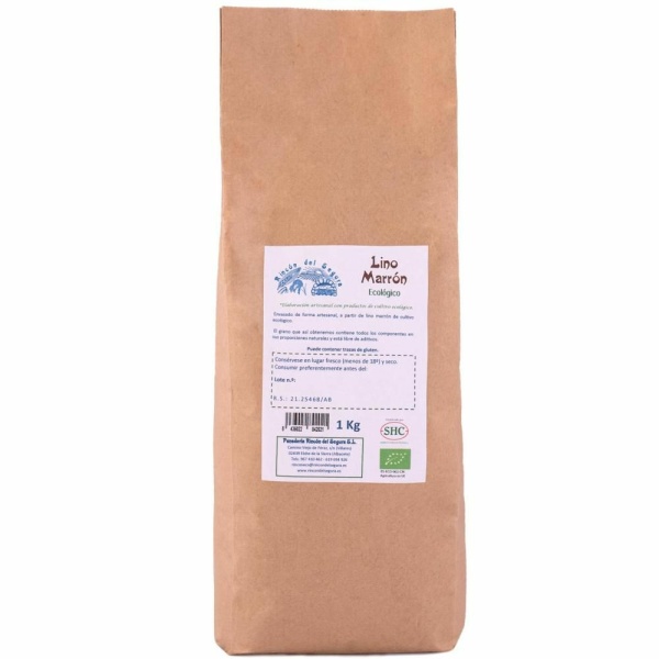 SEMILLA LINO MARRÓN - 1KG