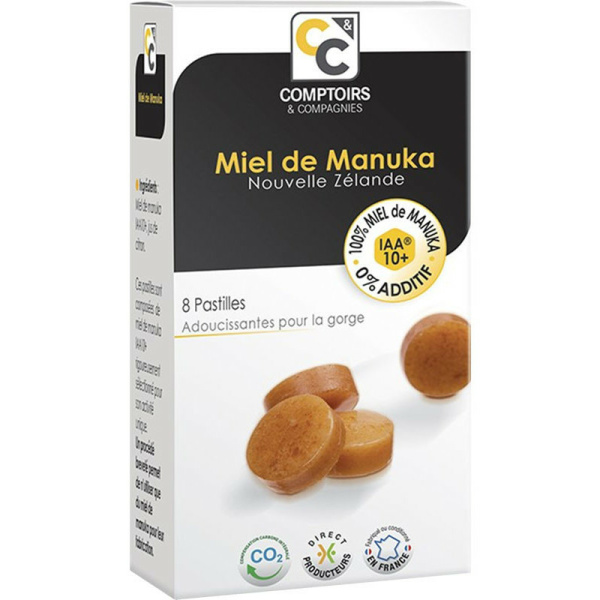MIEL DE MANUKA - 8 PASTILLAS