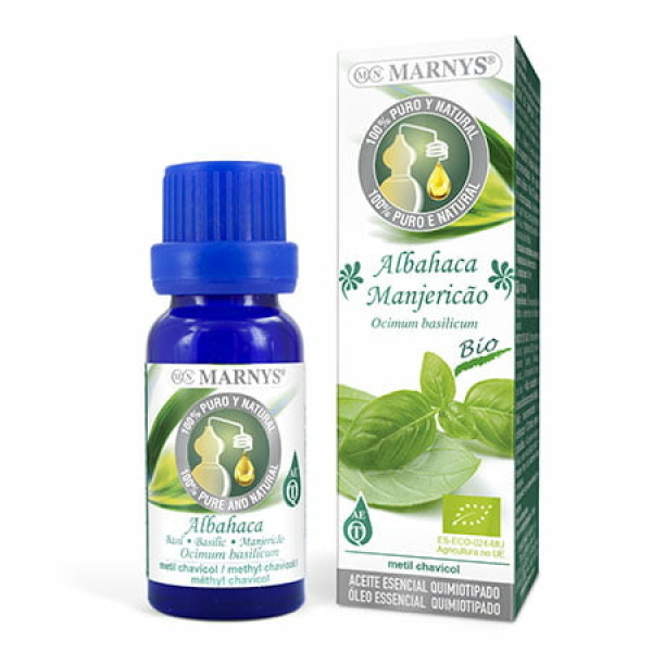 Aceite Esencial de Albahaca 15 ml MARNYS.