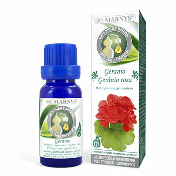 Aceite Esencial de Geranio 15 ml MARNYS.