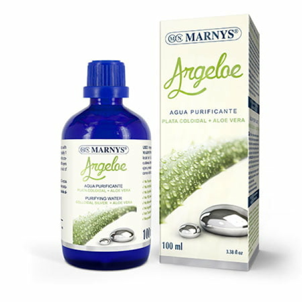 Plata Coloidal y Aloe Vera | Argeloe MARNYS | Agua Purificante
