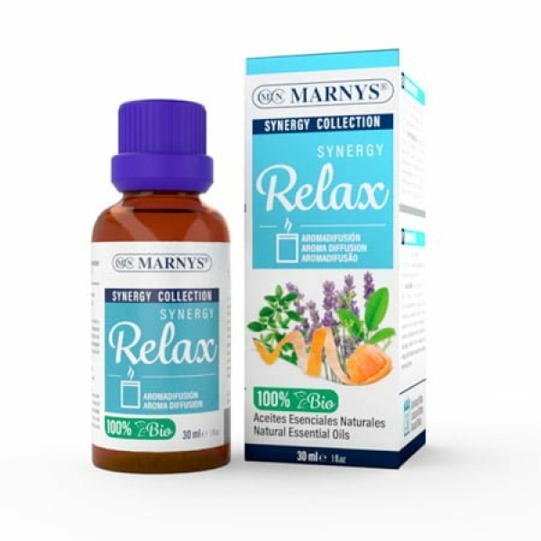 Synergy Relax MARNYS. Aceites esenciales BIO 100% puros