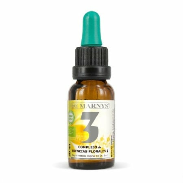 Complejo Floral BIO Fórmula 3 MARNYS. Intensidad 20 ml.