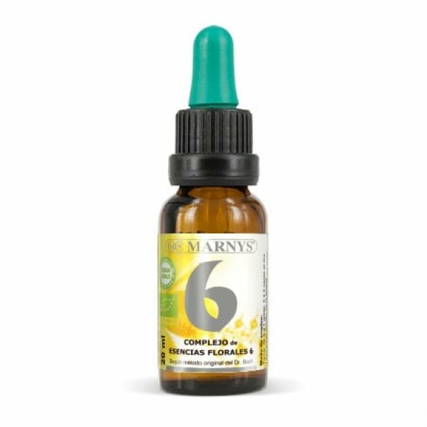 Complejo Floral BIO Fórmula 6 MARNYS. Voluntad-decisión 20 ml.