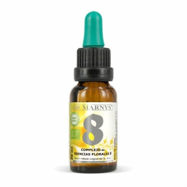 Complejo Floral BIO Fórmula 8 MARNYS. Atrevimiento-osadia 20 ml.