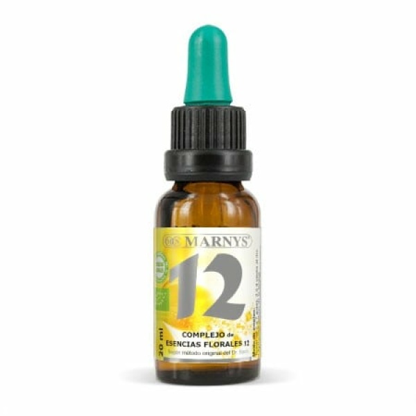 Complejo Floral BIO Fórmula 12 MARNYS. Deseo-sensual 20 ml.