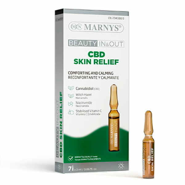 Ampollas CBD Skin Relief Beauty In&Out | MARNYS