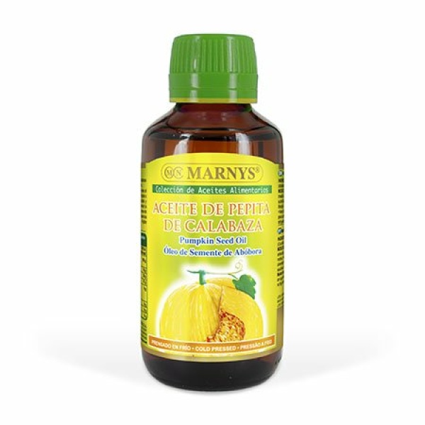 Aceite de Pepita de Calabaza 125 ml MARNYS. Alimentario 100% puro.