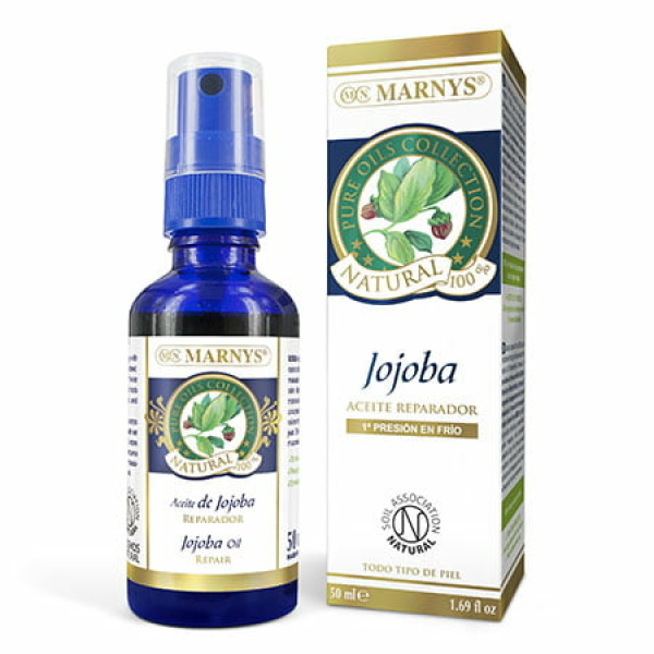 Aceite de Jojoba 50 ml MARNYS. Oro líquido para tu piel y cabello.