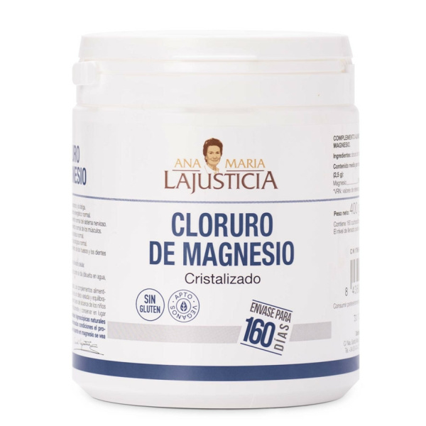 CLORURO DE MAGNESIO CRISTALIZADO - 400GR