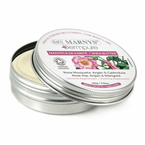 Manteca BIO de Karité, rosa mosqueta, argán y caléndula MARNYS