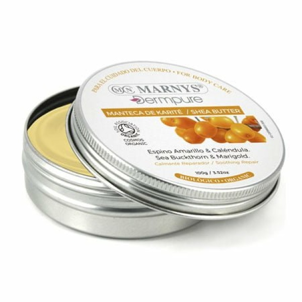 Manteca BIO de Karité, espino amarillo y caléndula MARNYS