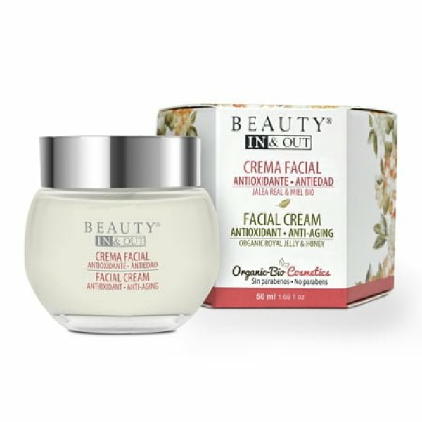 Crema Facial Antioxidante Antiedad Beauty In&Out