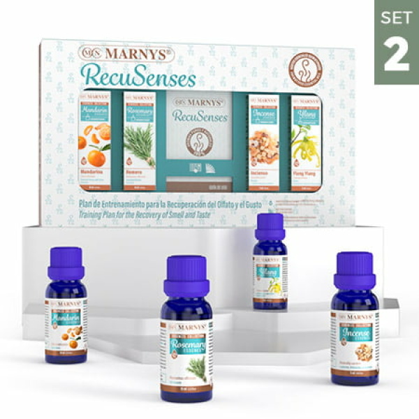 SET 2 - Mandarina, Romero, Incienso e Ylang Ylang