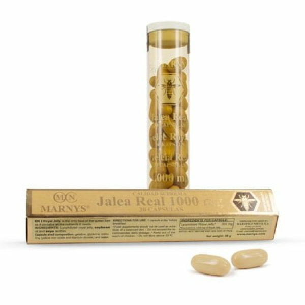 Jalea Real 1000 mg con Lecitina 30 cápsulas MARNYS