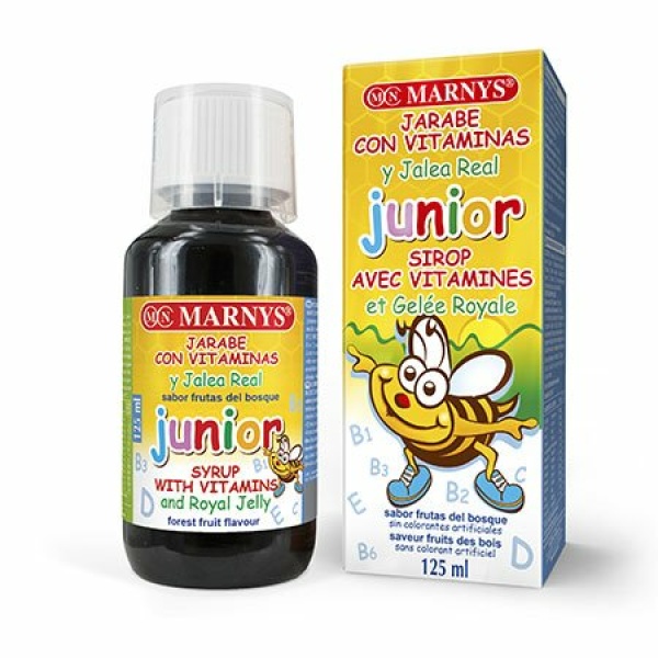 Jarabe Junior Multivitaminico con Jalea Real 125 ml MARNYS.