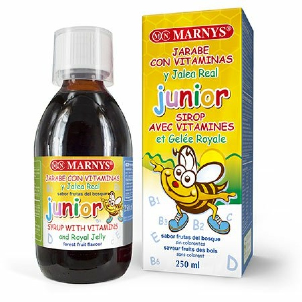 Jarabe Junior Multivitaminico con Jalea Real 250 ml MARNYS.