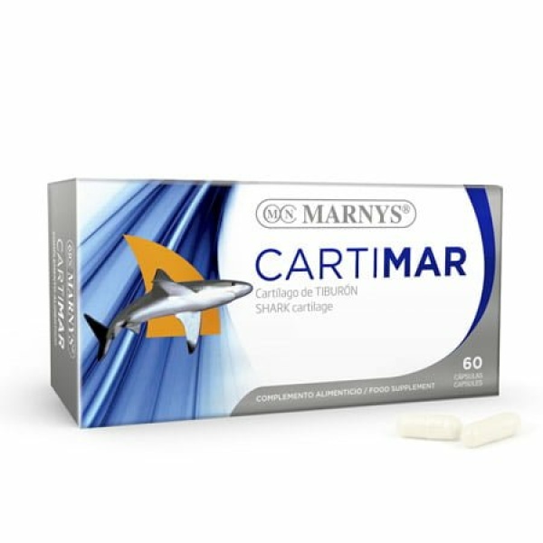 Cartimar 60 cápsulas Cartílago de Tiburón MARNYS.