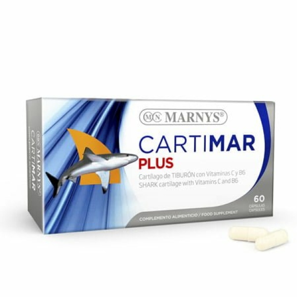Cartimar Plus 60 cápsulas Cartílago de Tiburón MARNYS.