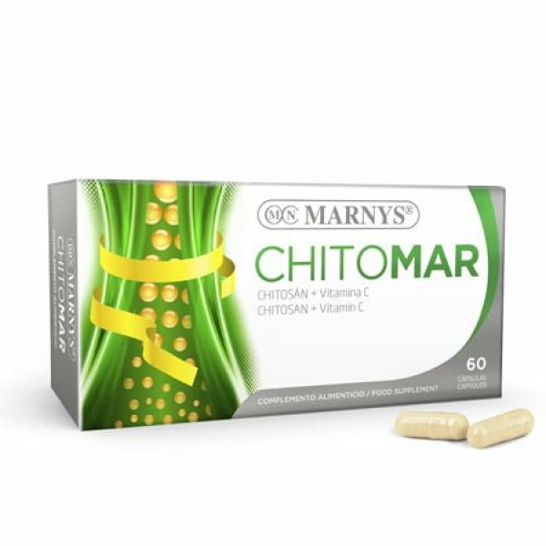 Chitomar 60 cápsulas MARNYS. Chitosán y Vitamina C