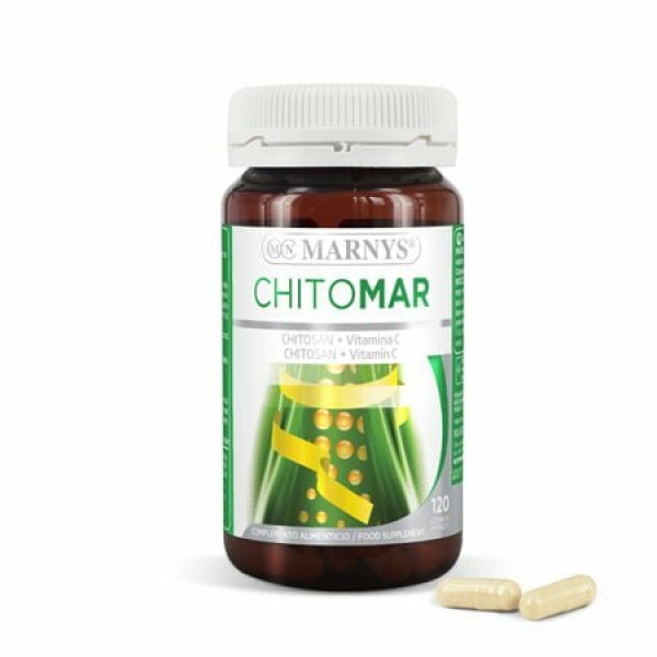 Chitomar 120 cápsulas MARNYS. Chitosán y vitamina C.