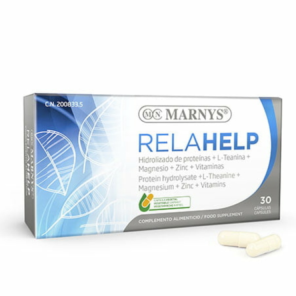 L-Teanina Cápsulas | Relahelp Marnys | Frente a estados de estrés