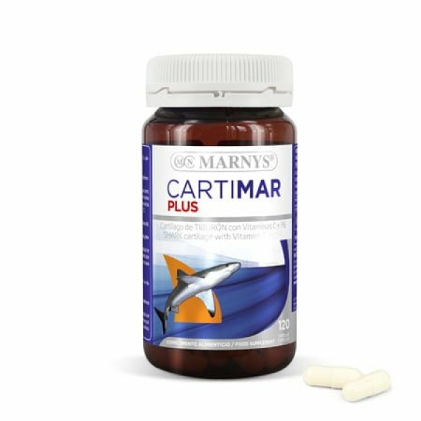 Cartimar Plus 120 cápsulas Cartílago de Tiburón MARNYS.