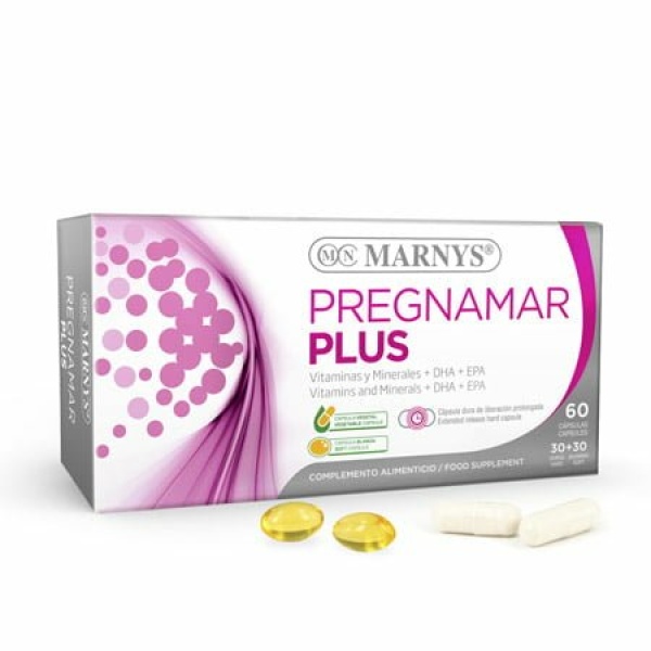 DHA, Vitaminas y Minerales | Pregnamar Plus MARNYS