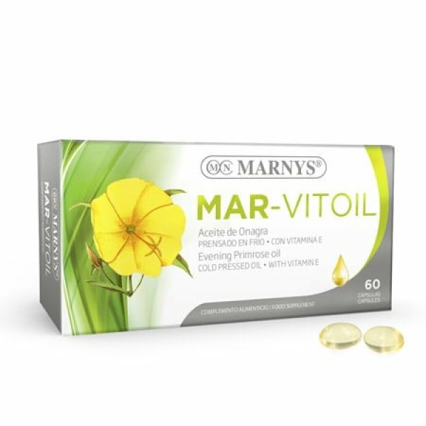 Aceite de Onagra Mar-Vitoil 60 cápsulas x 500 mg. MARNYS.