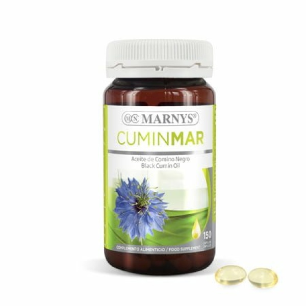 Cuminmar 150 cápsulas MARNYS. Aceite de Comino Negro.