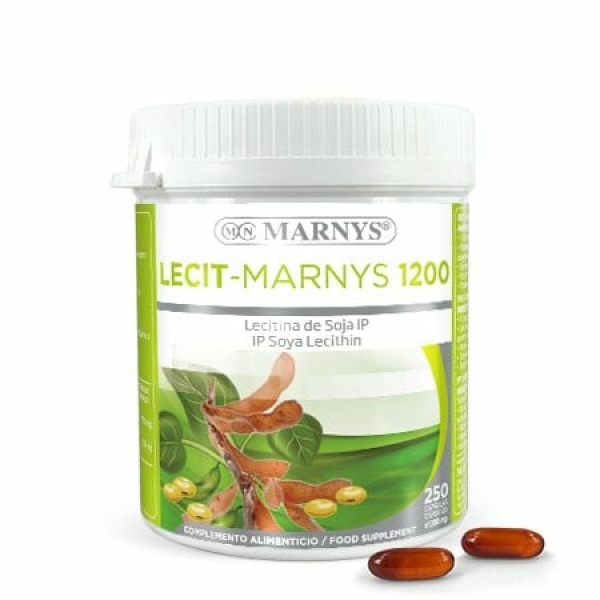 Lecit Lecitina de Soja 250 X 1200 mg MARNYS.