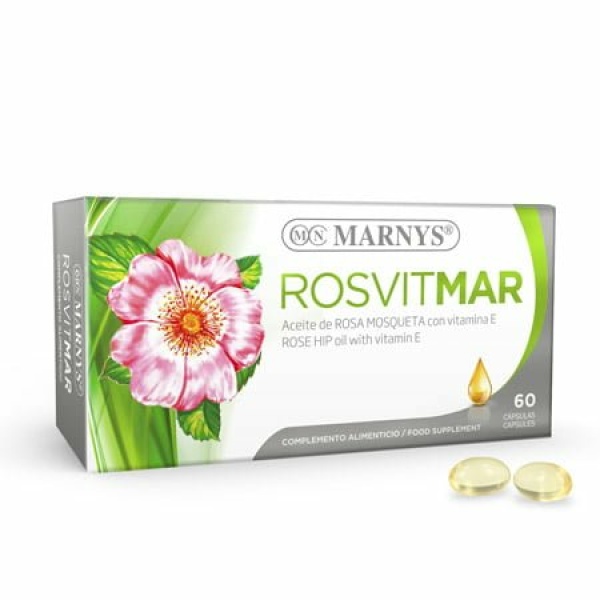 Rosvitmar Aceite de Rosa Mosqueta cápsulas MARNYS.