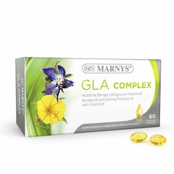 GLA Complex MARNYS. Aceite de Borraja y Onagra con Vitamina E.