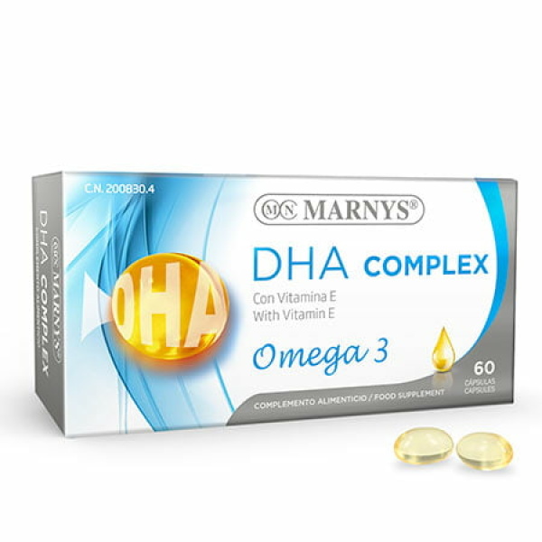 DHA Complex cápsulas MARNYS. DHA con Vitamina E.