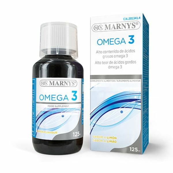 Omega 3 Fish Oil aceite de pescado 125 ml MARNYS
