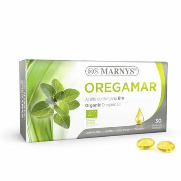 Oregamar cápsulas | Aceite de Orégano BIO | MARNYS