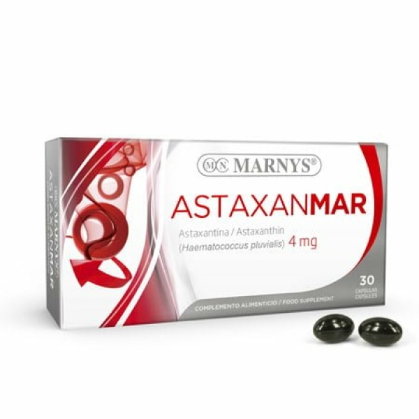 Astaxantina Cápsulas | Astaxanmar MARNYS | Capacidad Antioxidante