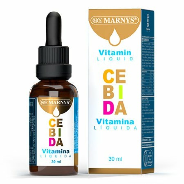 Cebida Multivitamínico MARNYS. Con 6 vitaminas ideal para niños y adolescentes