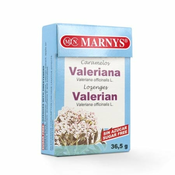 Caramelos Valeriana Sin Azúcar MARNYS.