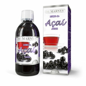 Açai Zumo Natural. Apto para Veganos | 500 ml | MARNYS
