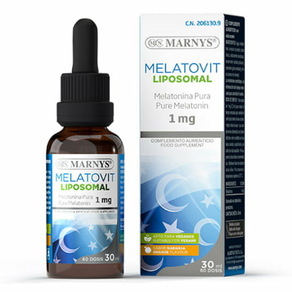 Melatonina líquida liposomada de alta absorción. Melatovit MARNYS