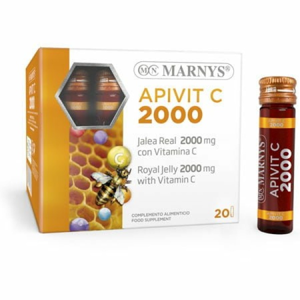 Apivit C 2000 mg MARNYS. Jalea Real y Vitamina C